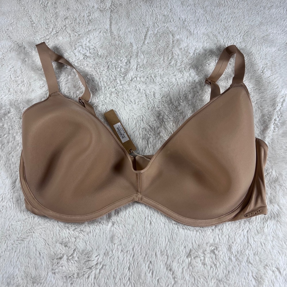 SKIMS Women's Naked Underwire Bra Clay Tan Beige BR-UWR-1982 Size 42DD NEW